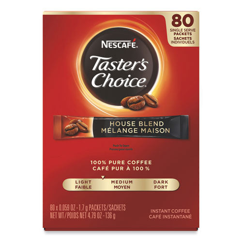Image of Nescafe® Taster's Choice Stick Pack, House Blend, 80/box