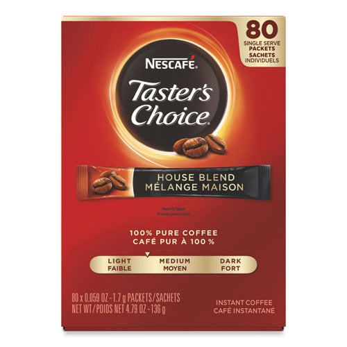 Image of Nescafe® Taster's Choice Stick Pack, House Blend, .06 Oz, 480/carton