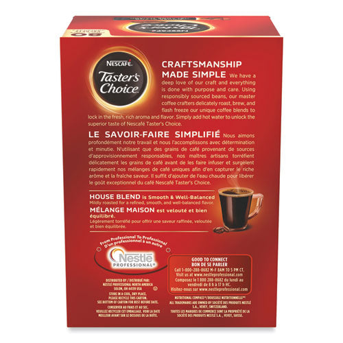 Image of Nescafe® Taster's Choice Stick Pack, House Blend, 80/box