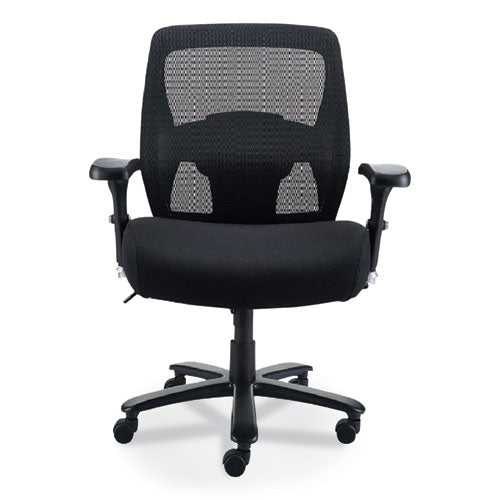 Image of Alera® Alera Faseny Series Big and Tall Manager Chair, Supports Up to 400 lbs, 17.48" to 21.73" Seat Height, Black Seat/Back/Base