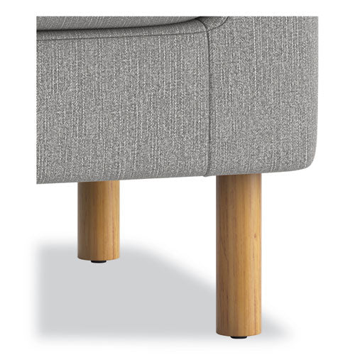 Image of HON® Parkwyn Series Loveseat, 53.5" x 26.75" x 29", Light Gray