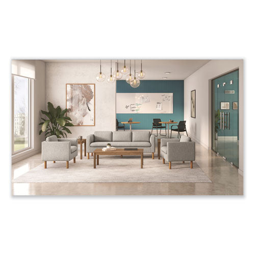 Image of HON® Parkwyn Series Sofa, 77" x 26.75" x 29", Light Gray