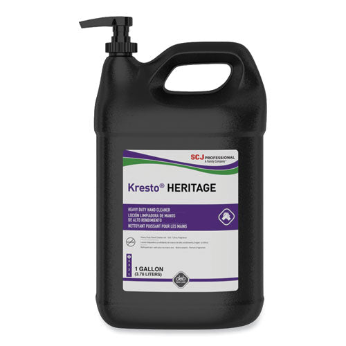 Image of SC Johnson Professional® Kresto Heritage Heavy Duty Hand Cleaner Refill, Fresh Scent, 1 gal, 4/Carton