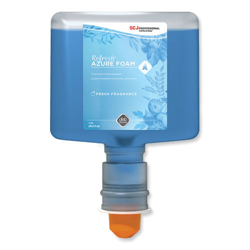 Image of SC Johnson Professional® Refresh Foaming Hand Soap Touch Free Cartridge Refill, Fresh Apple Scent, 1.2 L, 3/Carton