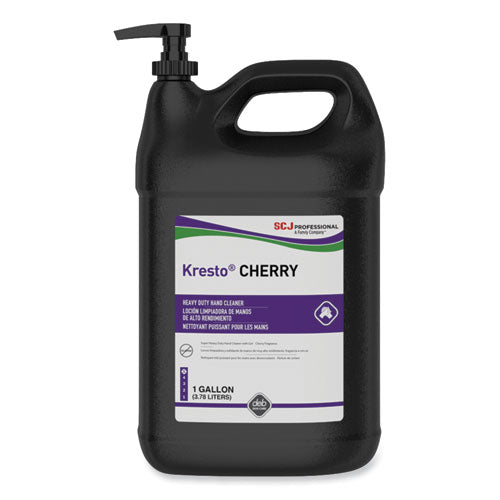 Image of SC Johnson Professional® Kresto Cherry Heavy Duty Hand Cleaner Manual Cartridge, Cherry Scent, 1 gal, 4/Carton