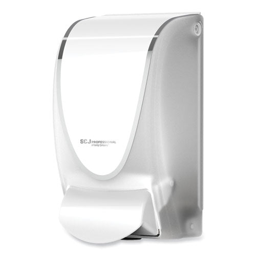 Image of SC Johnson Professional® Transparent Manual Dispenser, 1 L, 4.92 x 4.6 x 9.25, White, 15/Carton