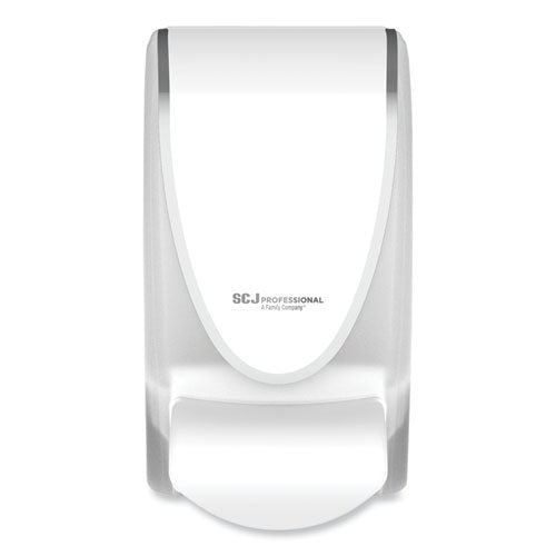 Image of SC Johnson Professional® Transparent Manual Dispenser, 1 L, 4.92 x 4.6 x 9.25, White, 15/Carton