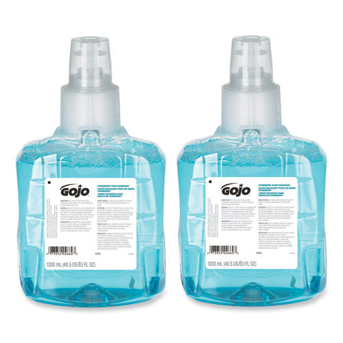Image of GOJO® Pomeberry Foam Handwash Refill, For LTX-12 Dispenser, Pomegranate Scent, 1,200 mL, 2/Carton