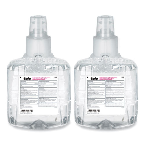Image of GOJO® Antibacterial Foam Hand Wash Refill, For LTX-12 Dispenser, Plum Scent, 1,200 mL, 2/Carton