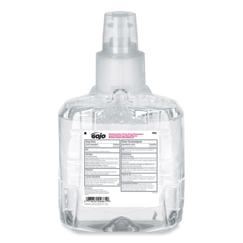 Image of GOJO® Antibacterial Foam Hand Wash Refill, For LTX-12 Dispenser, Plum Scent, 1,200 mL, 2/Carton