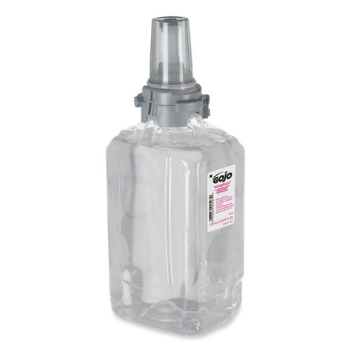 Image of GOJO® Antibacterial Foam Hand Wash Refill, For ADX-12 Dispenser, Plum Scent, 1,250 mL, 3/Carton