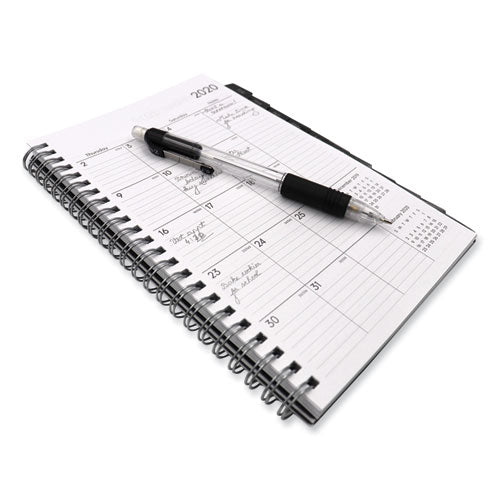 Image of Zebra® Z-Grip Mechanical Pencil, 0.7 mm, HB (#2), Black Lead, Clear/Black Barrel, 24/Pack