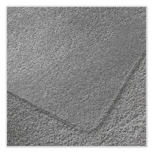 Image of Floortex® Cleartex Ultimat Polycarbonate Chair Mat for High Pile Carpets, 60" w x 48" l, Clear