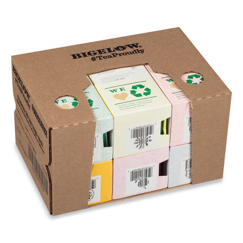 Image of Bigelow® Assorted Tea Packs, Six Flavors, 28/box, 168/carton