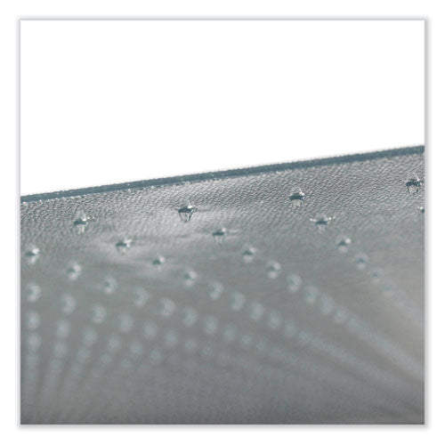 Image of Floortex® Cleartex Ultimat Polycarbonate Chair Mat for High Pile Carpets, 60" w x 48" l, Clear
