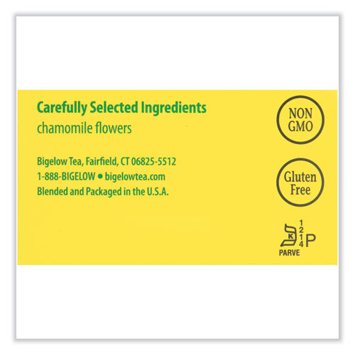 Image of Bigelow® Single Flavor Tea, Cozy Chamomile, 28 Bags/box