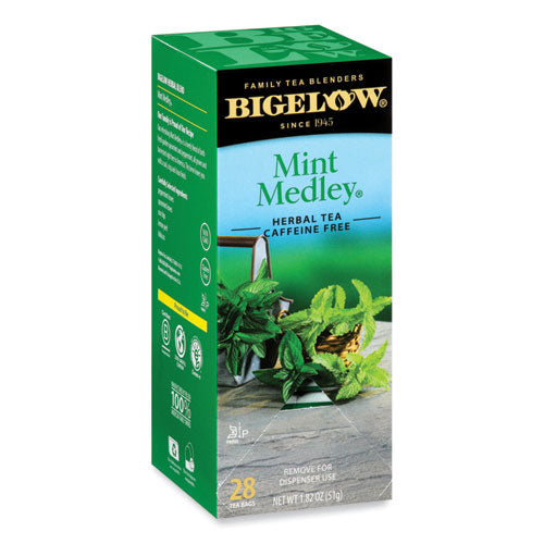Image of Bigelow® Mint Medley Herbal Tea, 28/box