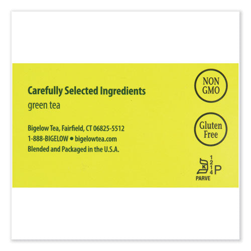 Image of Bigelow® Single Flavor Tea, Green, 28 Bags/box
