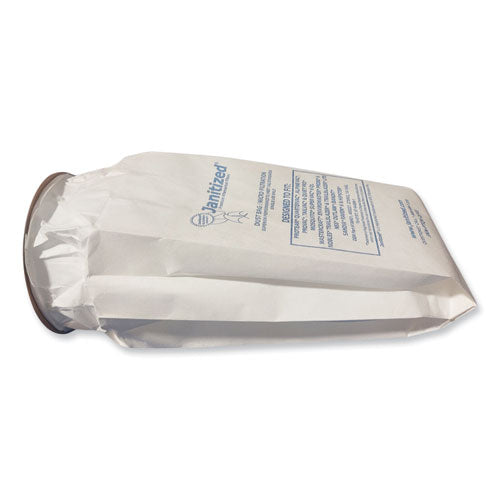 Image of Janitized® Vacuum Filter Bags Designed to Fit ProTeam 6 qt QuarterVac, 100/Carton