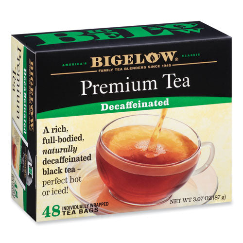 Image of Bigelow® Single Flavor Tea, Decaffeinated Black, 48 Bags/box