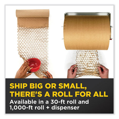 Image of Scotch Cushion Lock Protective Wrap, 12" x 30 ft, Brown