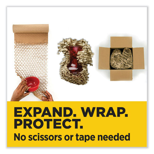Image of Scotch Cushion Lock Protective Wrap, 12" x 30 ft, Brown