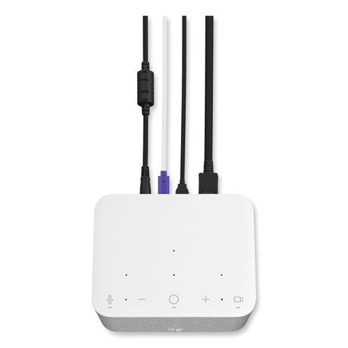 Image of Logitech® UC Logi Dock, 1 HDMI/1 Displayport/2 USB A/3 USB C, White