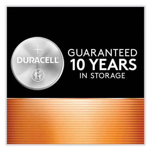 Image of Duracell® Lithium Coin Batteries With Bitterant, 2025, 4/Pack