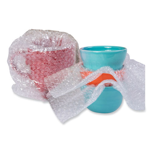 Image of Universal® Bubble Packaging, 0.5" Thick, 12" x 30 ft, Perforated Every 12", Clear, 6/Carton