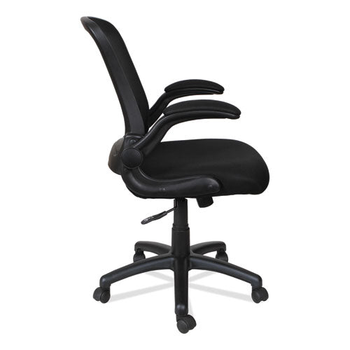 Image of Alera® Alera Eb-E Series Swivel/tilt Mid-Back Mesh Chair, Supports Up To 275 Lb, 18.11" To 22.04" Seat Height, Black