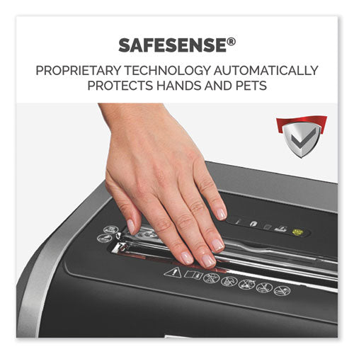 Image of Fellowes® Powershred 79ci 100% Jam Proof Cross-Cut Shredder, 16 Manual Sheet Capacity