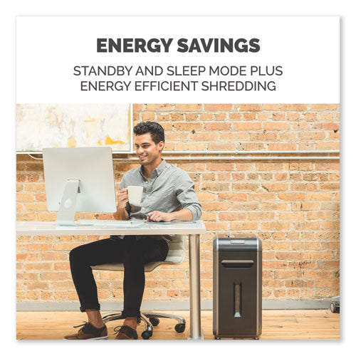Image of Fellowes® Powershred 99ci 100% Jam Proof Cross-Cut Shredder, 18 Manual Sheet Capacity