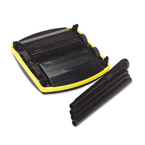 Image of Rubbermaid® Commercial Floor And Carpet Sweeper, 44" Handle, Black/gray