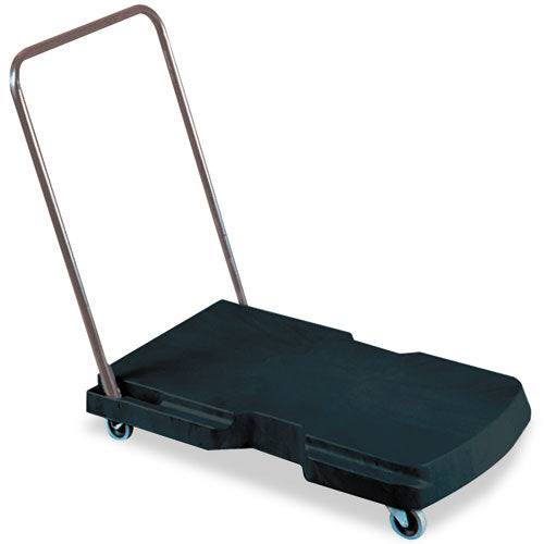 Image of Rubbermaid® Commercial Utility-Duty Home/office Cart, 250 Lb Capacity, 20.5 X 32.5, Platform, Black