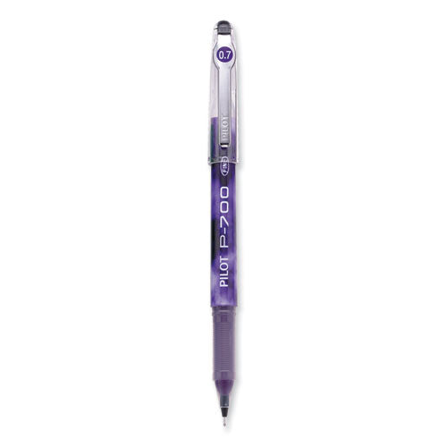 Image of Pilot® Precise P-700 Gel Pen, Stick, Fine 0.7 Mm, Purple Ink, Purple Barrel, Dozen