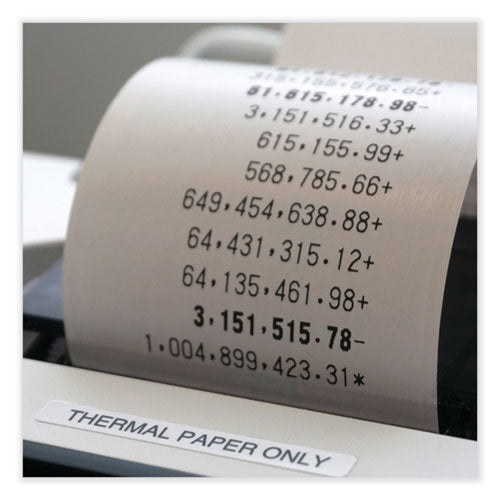 Image of Sharp® EL-T3301 Thermal Printing Calculator, Black Print, 8 Lines/Sec