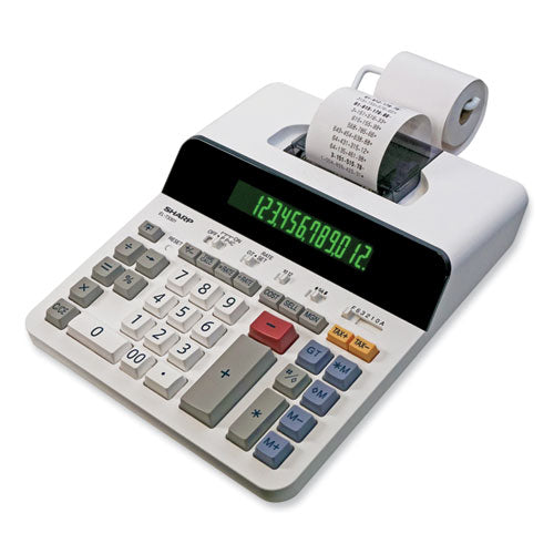 Image of Sharp® EL-T3301 Thermal Printing Calculator, Black Print, 8 Lines/Sec