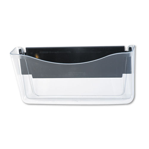 Image of Rubbermaid® Unbreakable Magnetic Wall File, A4/Letter Size, 13.75" x 3" x 6.63", Clear