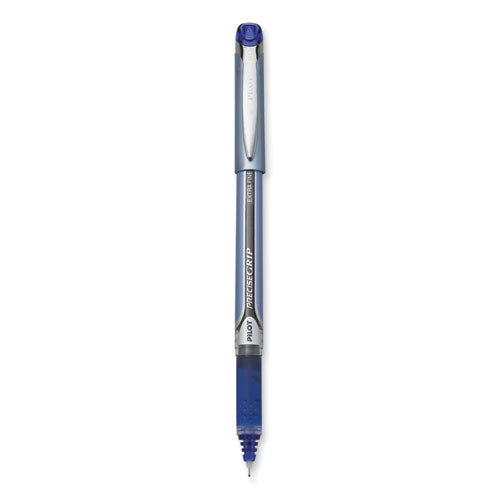 Image of Pilot® Precise Grip Rollerball Pen, Stick, Extra-Fine 0.5 mm, Blue Ink, Blue Barrel