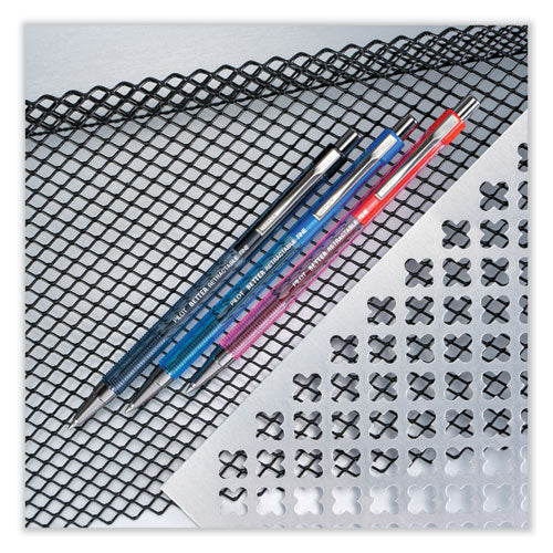 Image of Pilot® Better Ballpoint Pen, Retractable, Medium 1 Mm, Red Ink, Translucent Red Barrel, Dozen