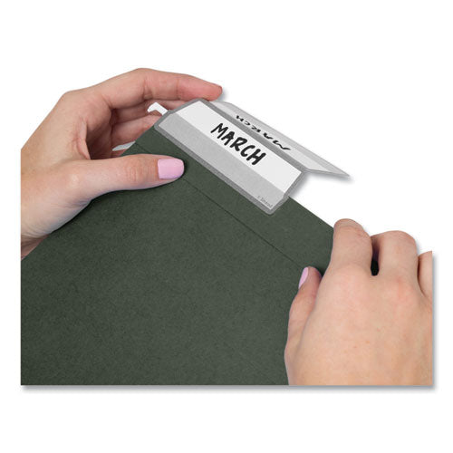 Image of Smead 100% Recycled Hanging File Folders with ProTab Kit, Letter Size, 1/3-Cut, Standard Green