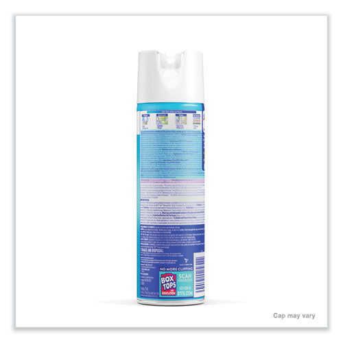 Image of LYSOL® Brand Disinfectant Spray, Crisp Linen, 19 Oz Aerosol Spray, 12/carton