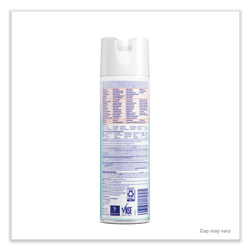 Image of Professional LYSOL® Brand Disinfectant Spray, Crisp Linen, 19 Oz Aerosol Spray, 12/carton