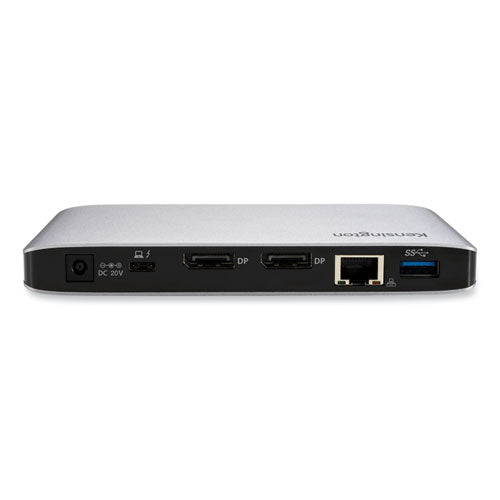 Image of Kensington® SD2480T Thunderbolt 3 Dual 4K Docking Station, Silver/Black