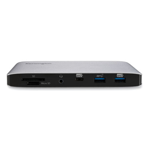 Image of Kensington® SD2480T Thunderbolt 3 Dual 4K Docking Station, Silver/Black