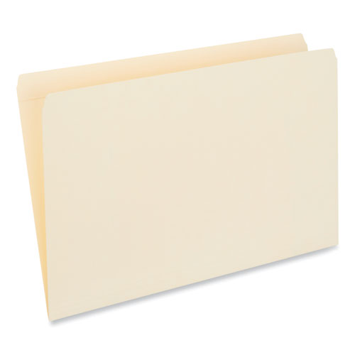 Image of Universal® Double-Ply Top Tab Manila File Folders, Straight Tabs, Legal Size, 0.75" Expansion, Manila, 100/Box