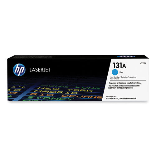 Image of HP HP 131a, (cf211a) Cyan Original Laserjet Toner Cartridge