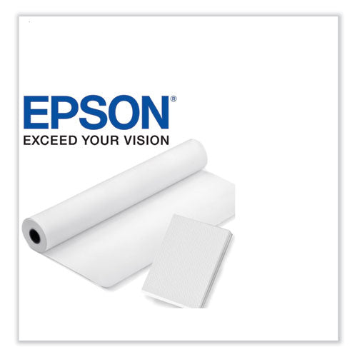 Image of Epson® Standard Proofing Paper Adhesive, 10 Mil, 24" X 100 Ft, Semi-Matte White