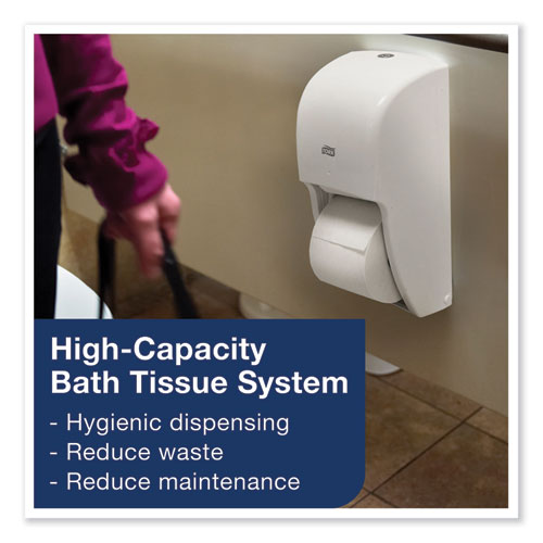 Image of Tork® Advanced High Capacity Bath Tissue, Septic Safe, 2-Ply, White, 1,000 Sheets/roll, 36/carton
