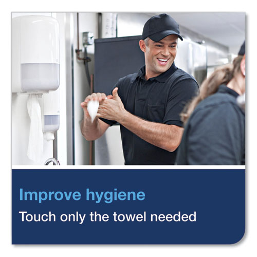 Image of Tork® Advanced Centerfeed Hand Towel, 1-Ply, 8.25 x 11.8, White, 1,000/Roll, 6/Carton